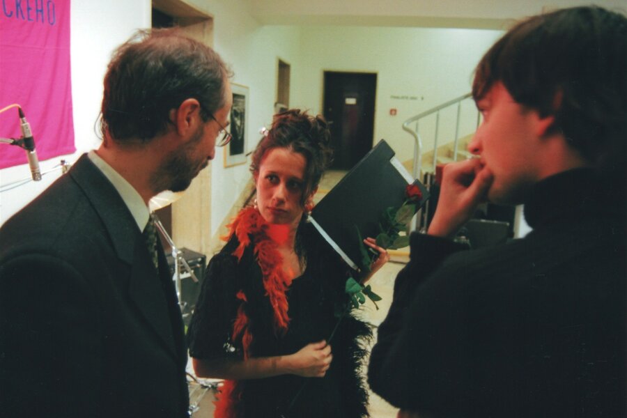 zleva Radek Horáček, Ester Kočičková; foto: Michaela Dvořáková
